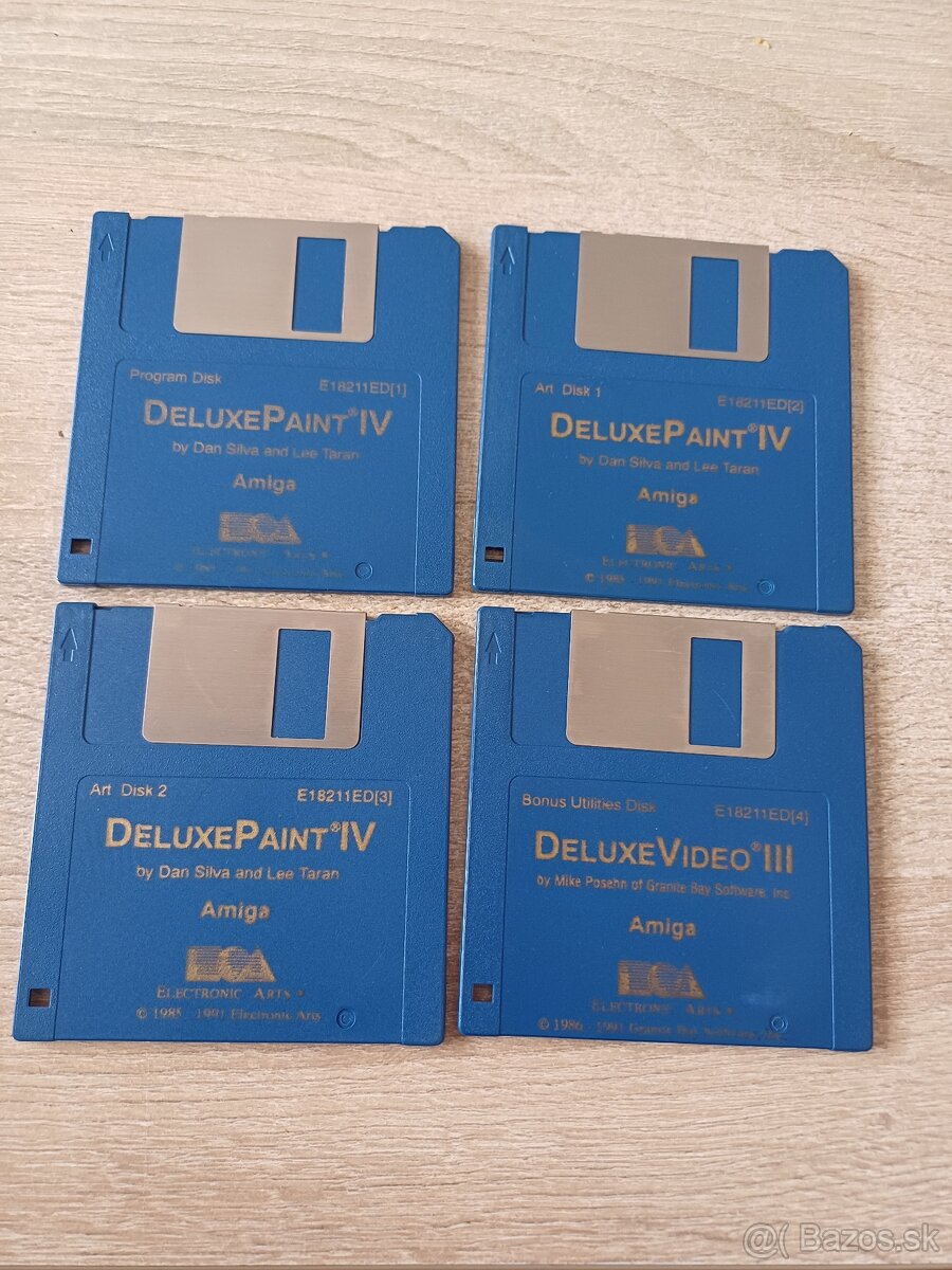 Deluxe Paint IV - pre commodore amiga