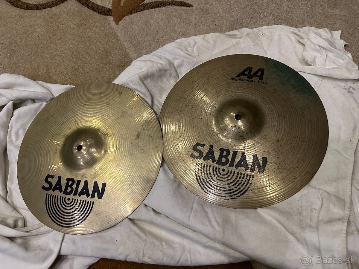 Hi-hat Sabian AA Regular Hats 14"/36cm