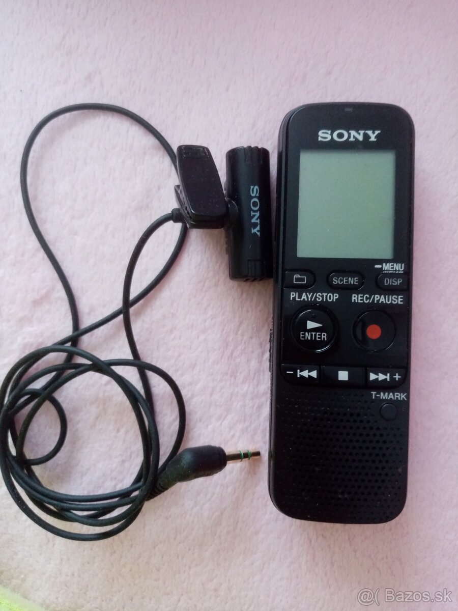 Diktafón Sony