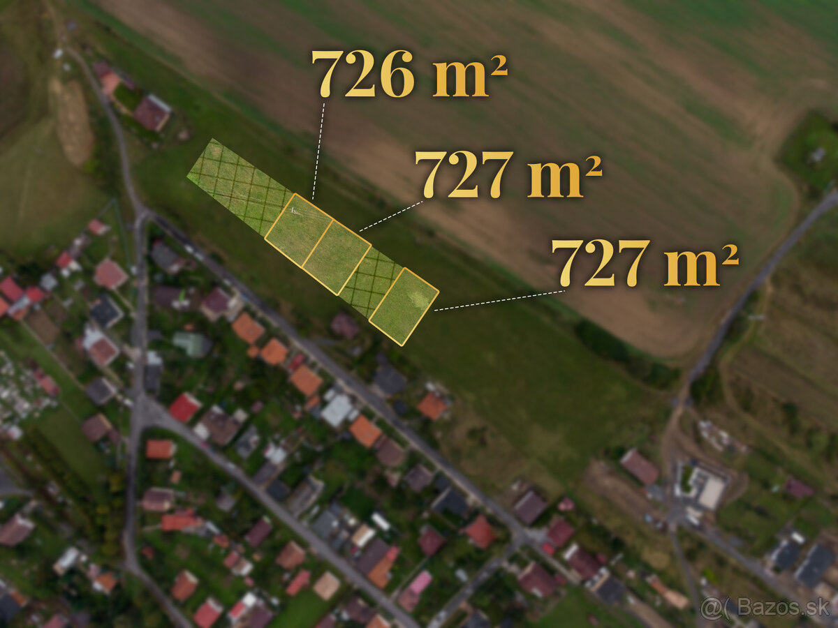Investičný pozemok na predaj | Gánovce pri Poprade (726 m²)