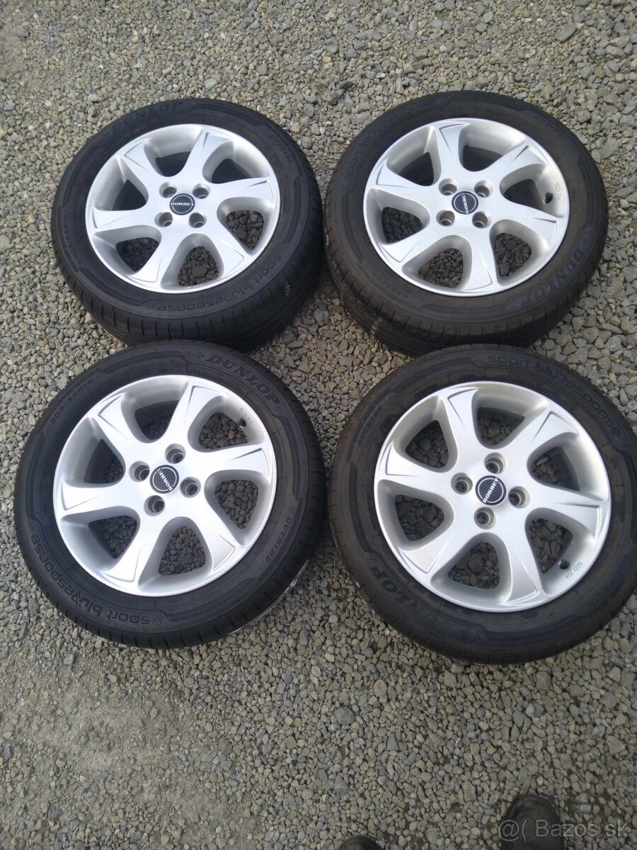 Alu 4 x 100 R 16 + letné 205/55 R 16.
