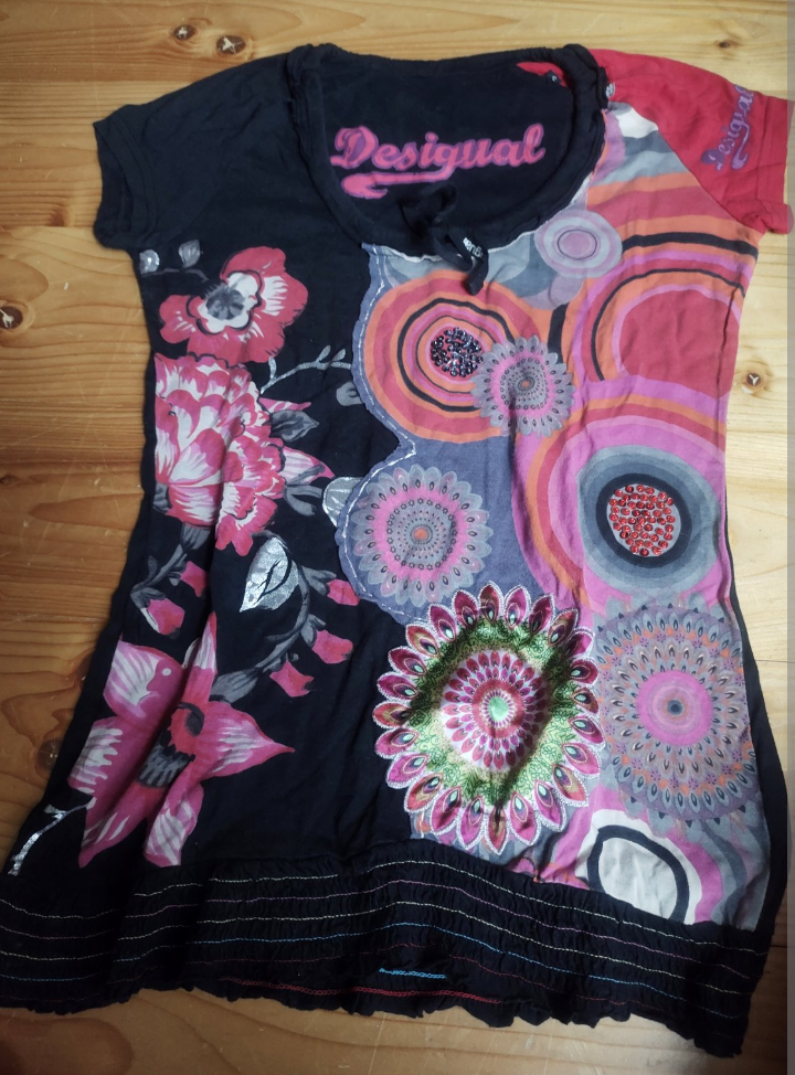 Desigual čierne tričko