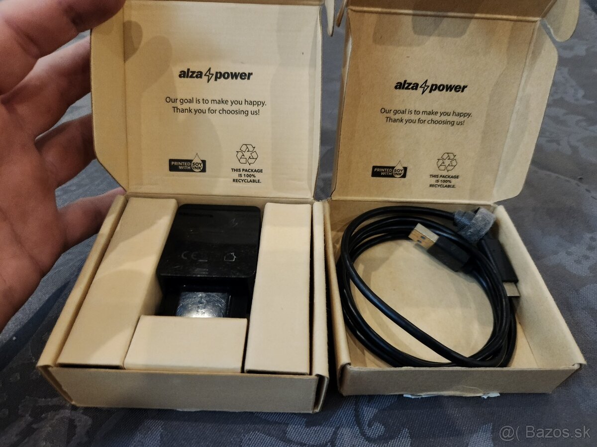 Alza Power nabijacka + USB C kablik 15e