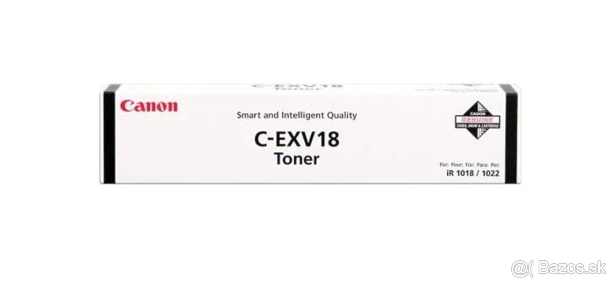 Predám toner Canon CEXV18