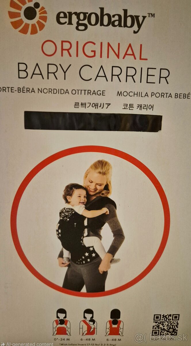 Ergobaby nosič