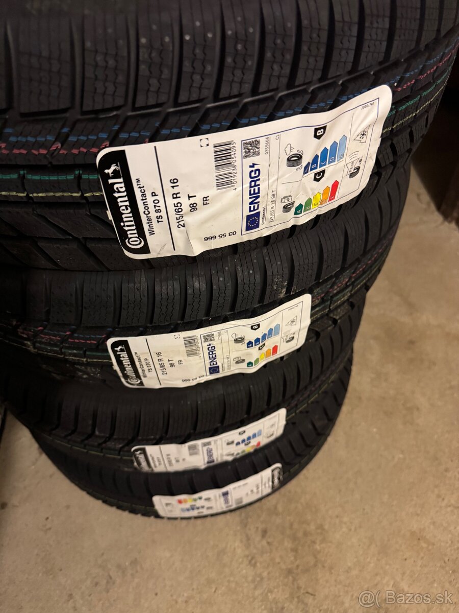 Zimné pneumatiky Continental 215/65r16 98T