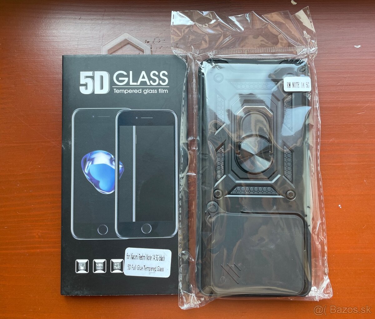 📱 Ochranné sklo + kryt na Xiaomi Redmi Note 14 5G – NOVÉ 🆕