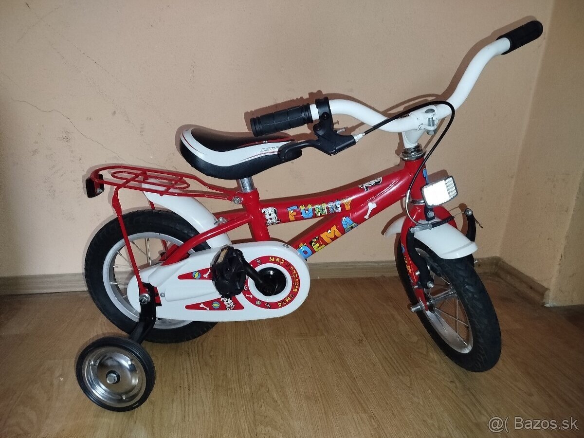 Detský bicykel 12 Dema funny červený