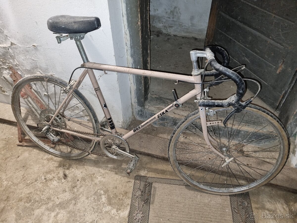 Starý bicykel eska