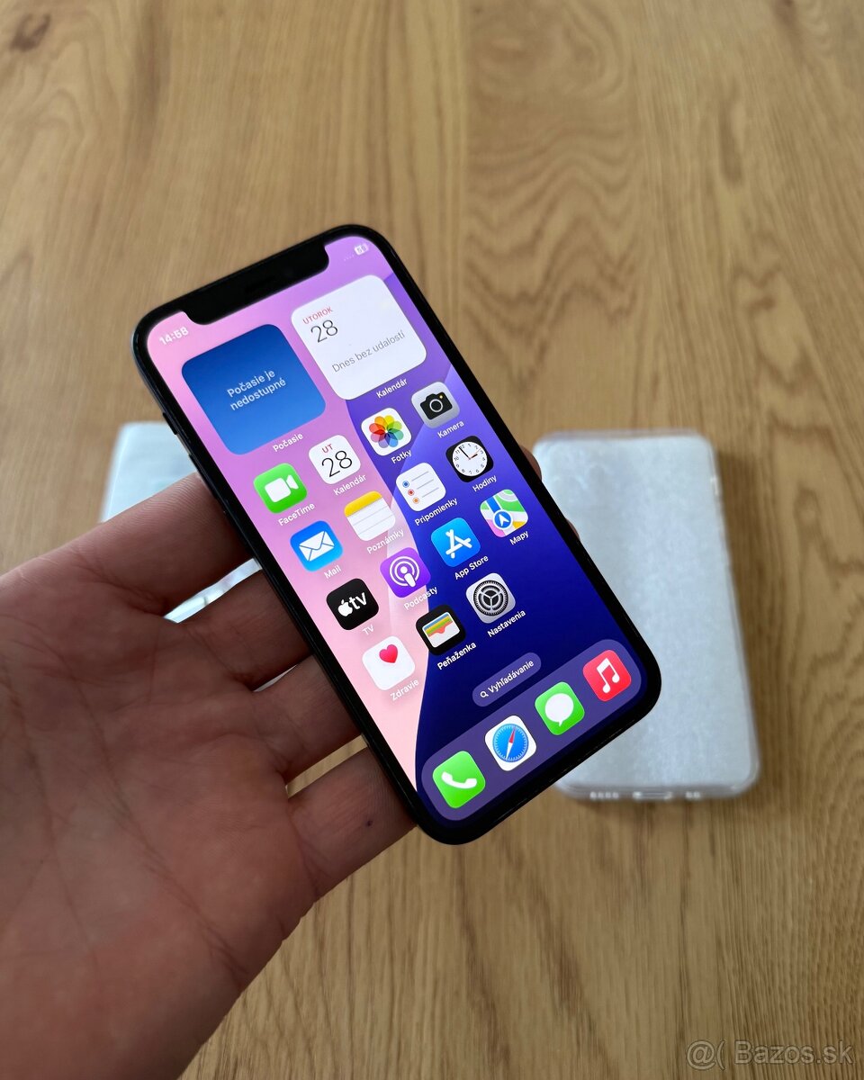 iPhone 12 Mini 128 gb Black v záruke