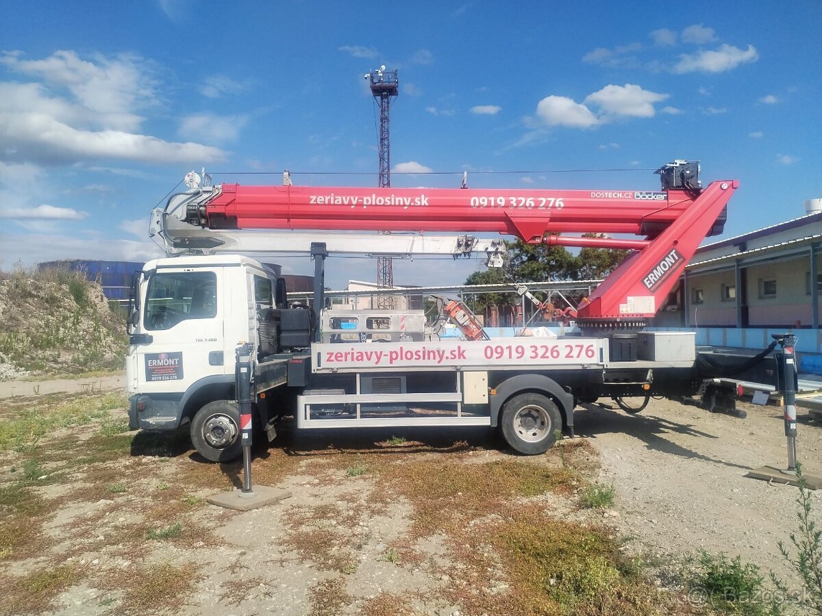 Predám autožeriav Man Bocker AK 37/4000