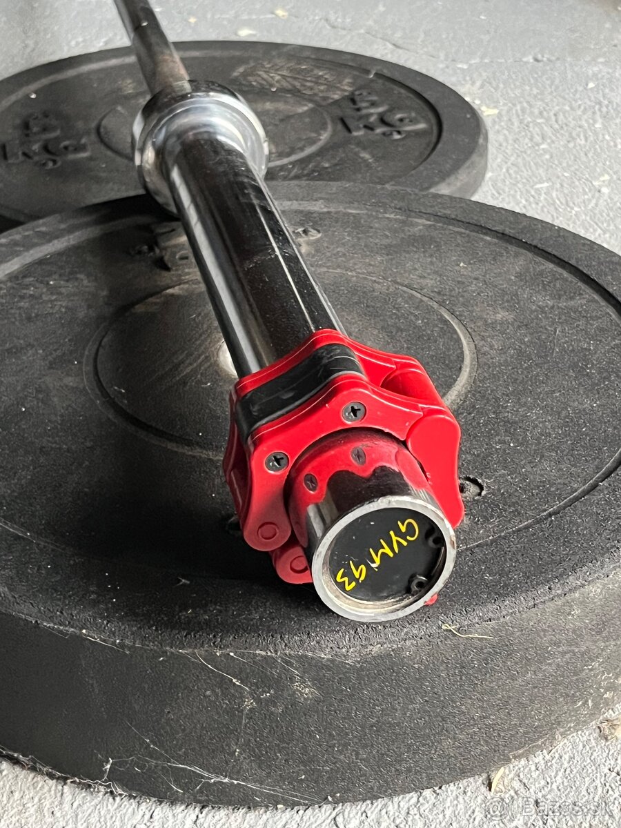 Kotúče + olympijská tyč + stojan