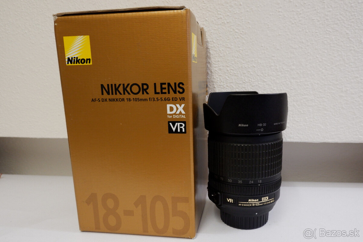 Nikon AF-S DX 18-105mm f/3,5-5,6G ED VR