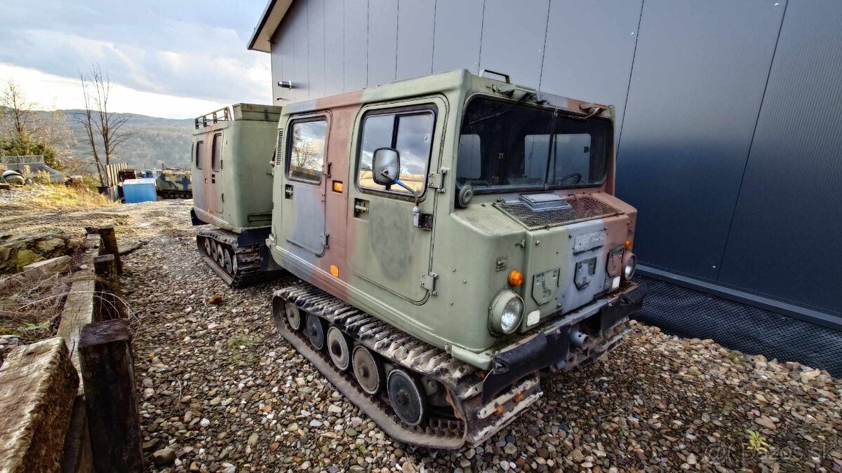 Hagglund BV206 pasove vozidlo Rolba Lavina BV202 unimog