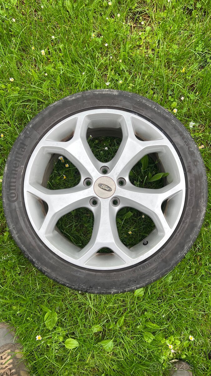 Letná sada kolies R17 Ford + Continental