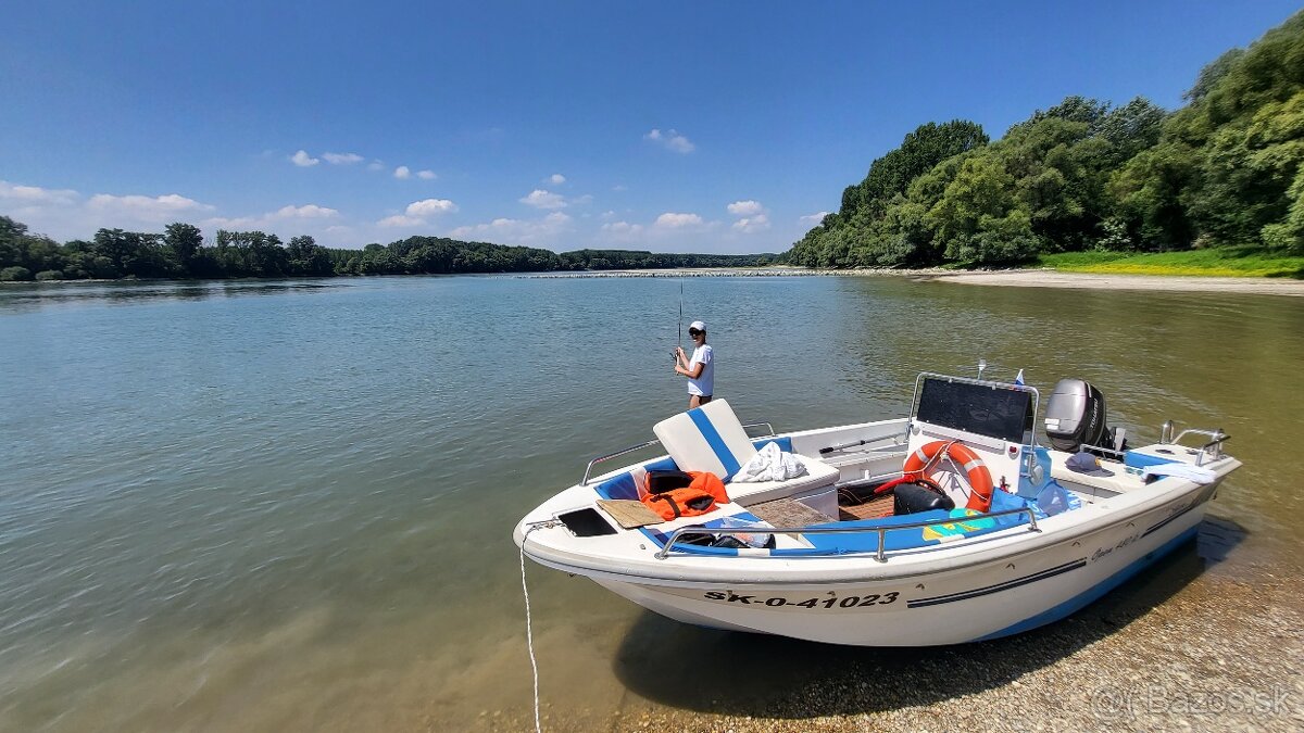 Motorovy čln SAVER open 480 MOTOR TOHATSU 50HP