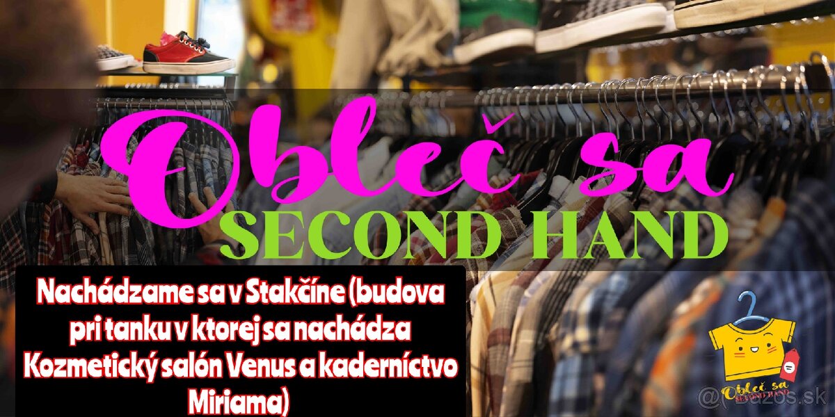 Obleč sa-Second hand