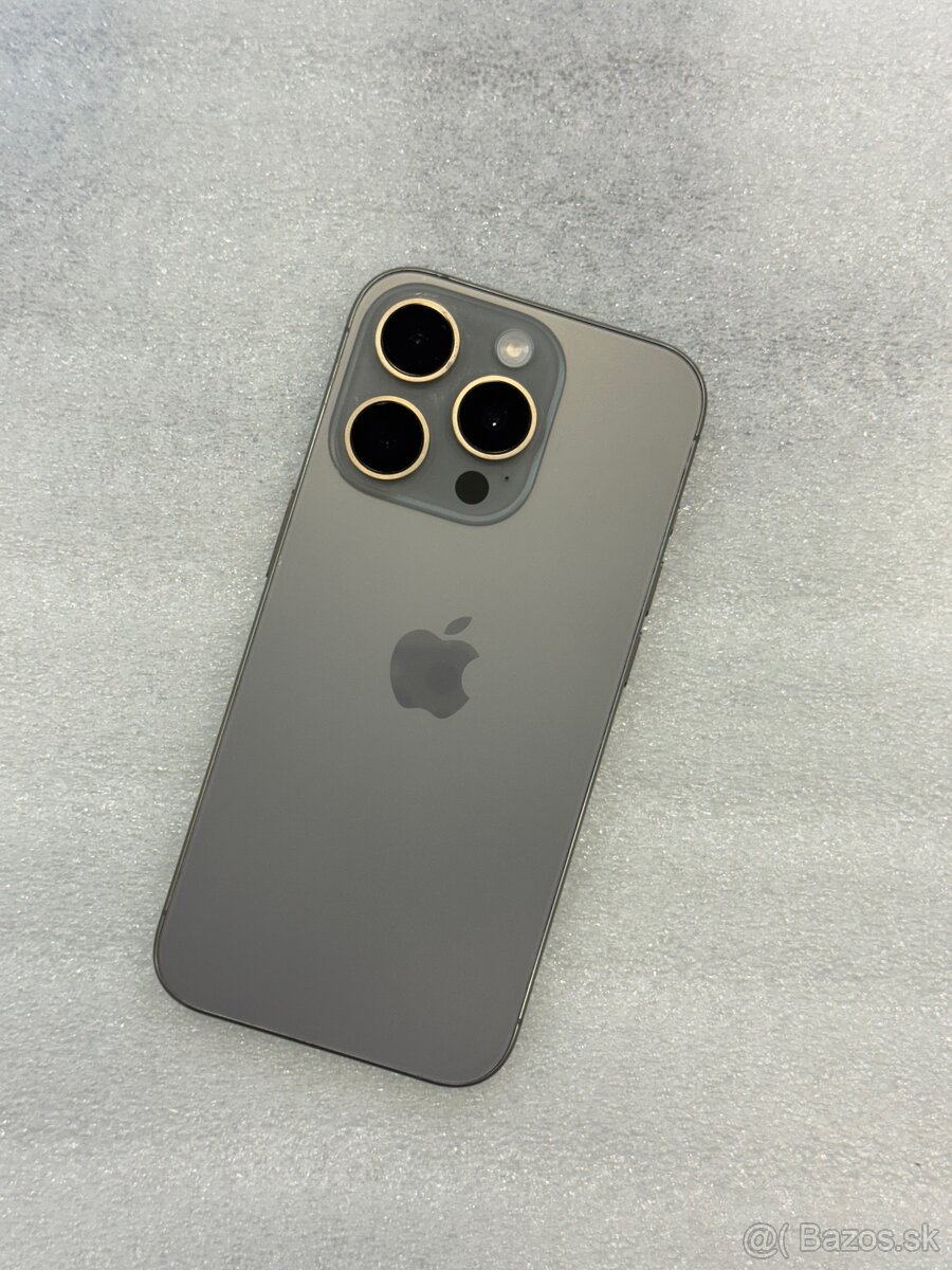 ZÁRUKA | iPhone 15 Pro Natural Titanium 128gb
