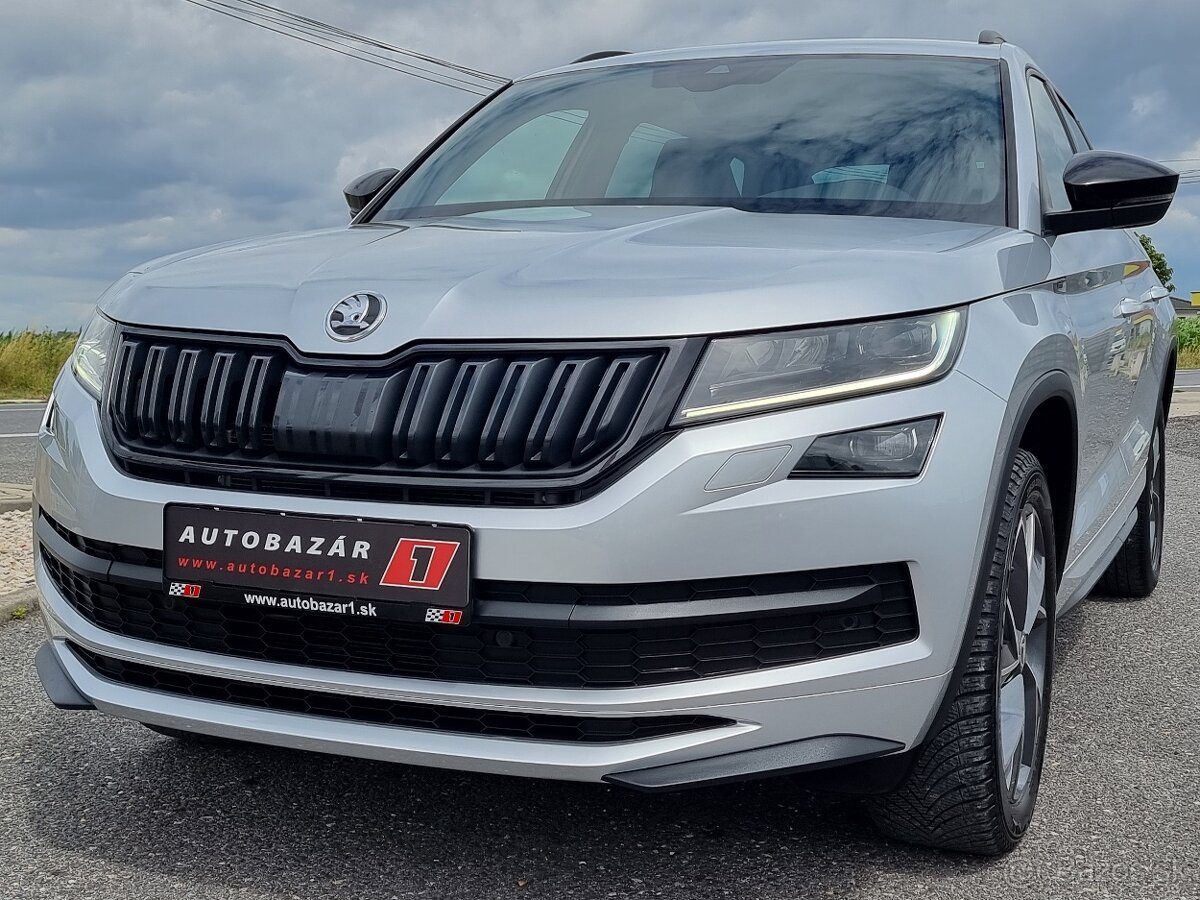 Škoda Kodiaq 2.0 TDI SCR Sportline DSG za 29.990 € s DPH