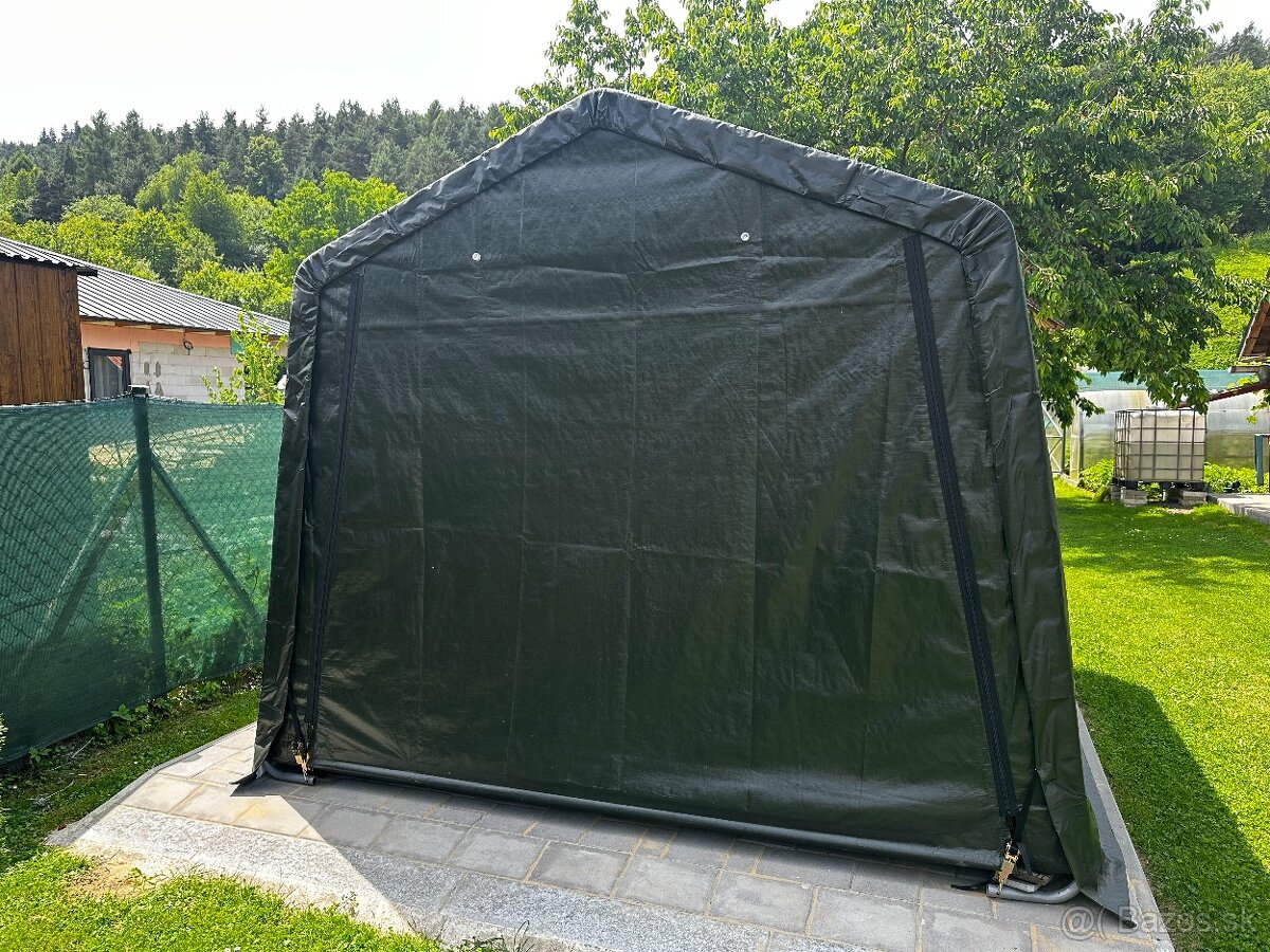 Plachtový prístrešok, garáž