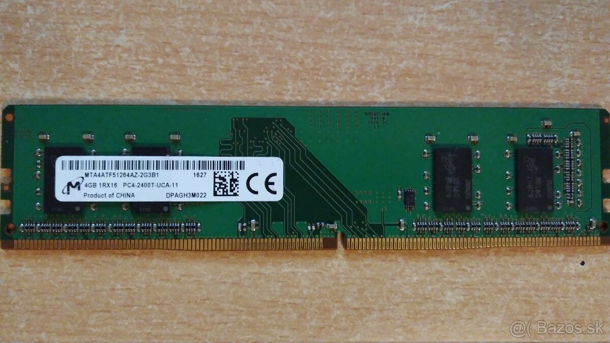 DDR4 2400T Micron 4GB