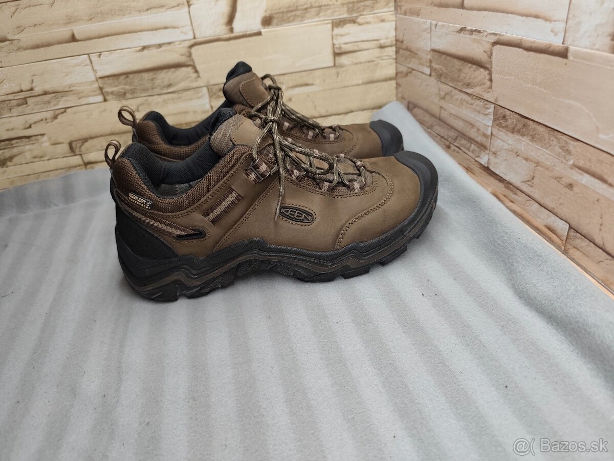 Keen 43 - pánske kožené topánky s membránou