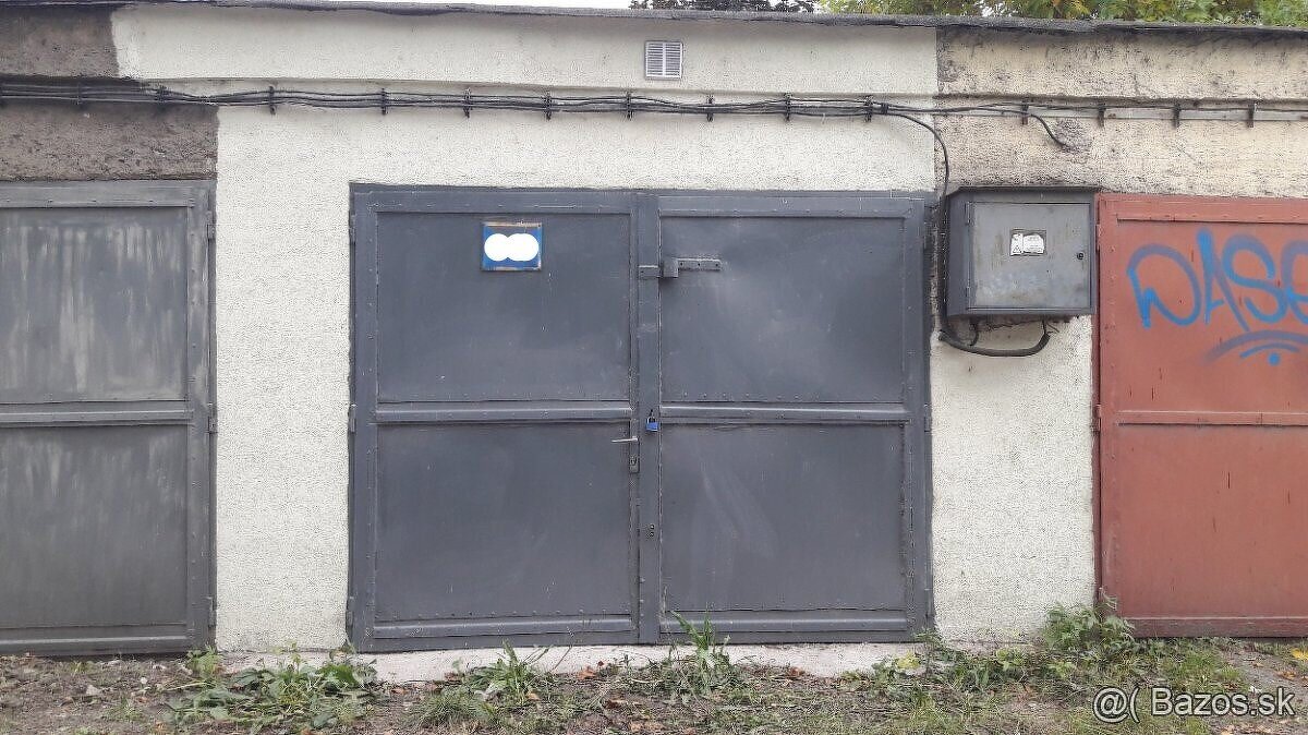 Prenajmem suchú peknú veľkú garáž KE Juh Krivá ul. po rekonš