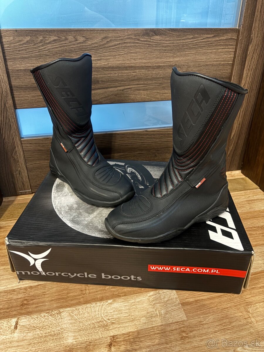 Dámske moto čižmy Seca