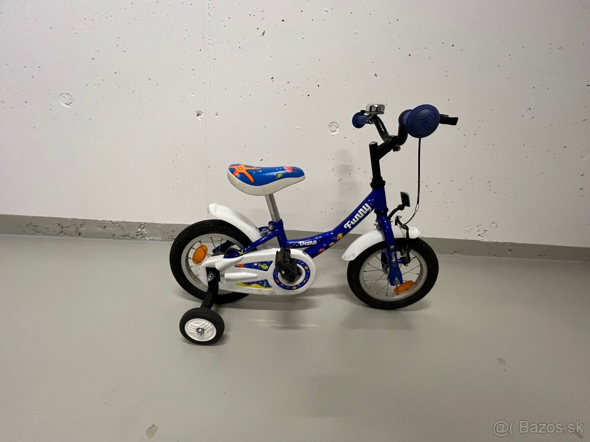 Predám detsky bicykel Dema Funny 12 Blue
