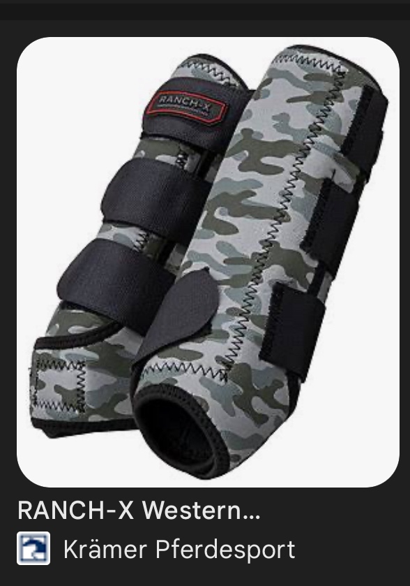 Ranch x chrániče/gamaše westernové