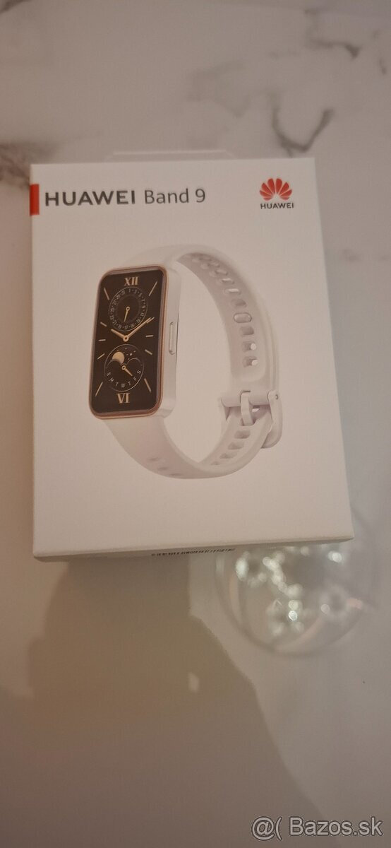 Preda novy, nepouzity Huawei Band 9 v bielej farbe