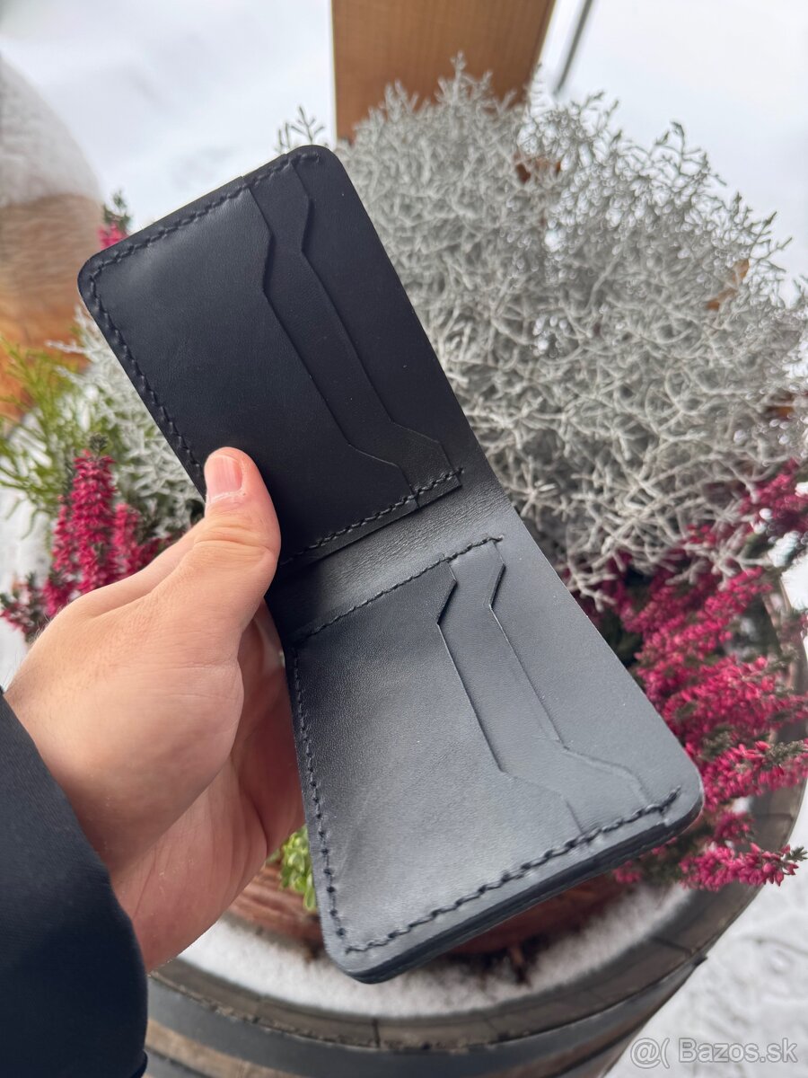 Handmade pánska peňaženka z pravej talianskej kože