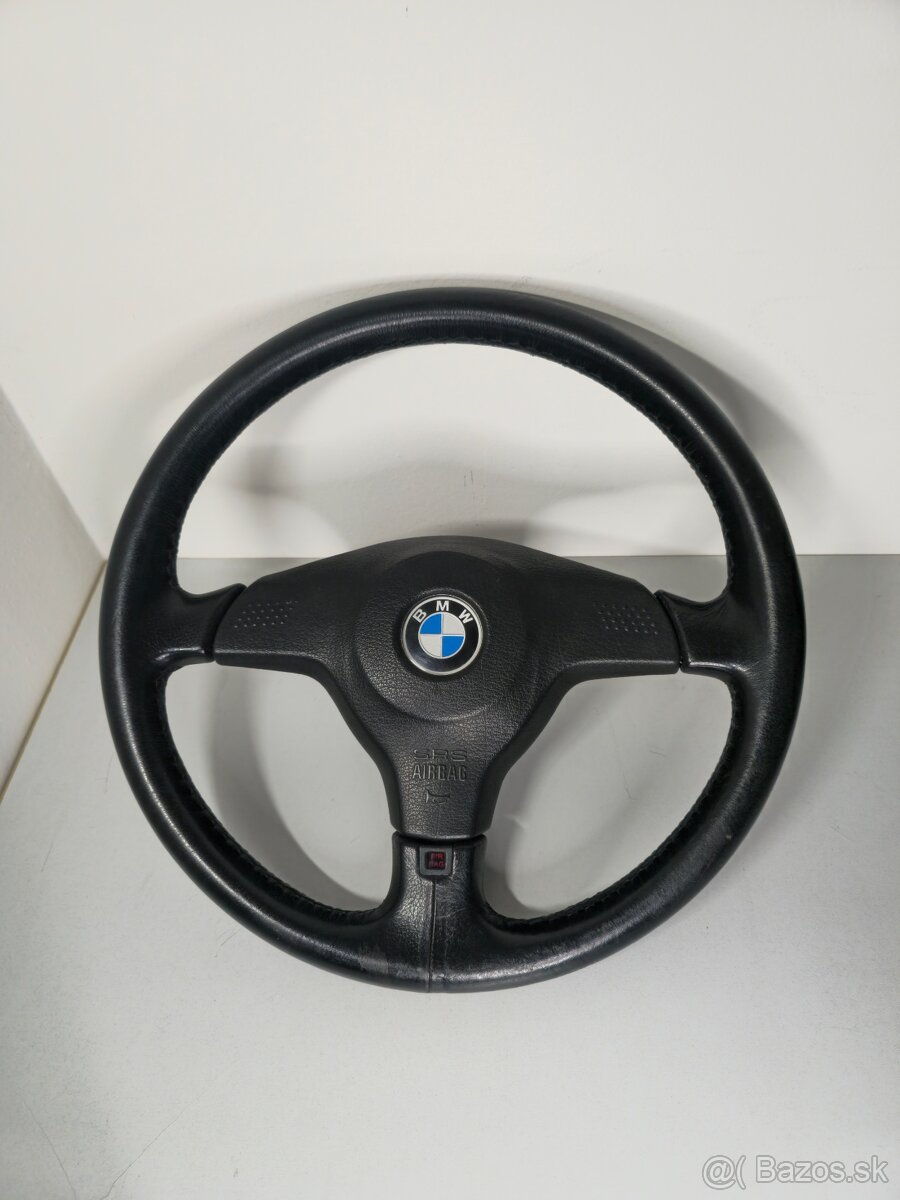 M-packet M-tech BMW kožený volant s airbagom e34 e38