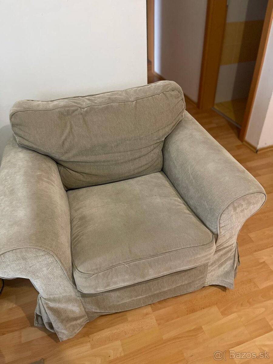 Gauč DARUJEM zdarma – IKEA Gauč + kreslo (EKTORP)