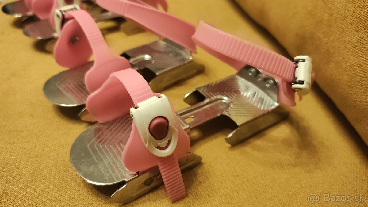 Detské nastaviteľné korčule - kačičky