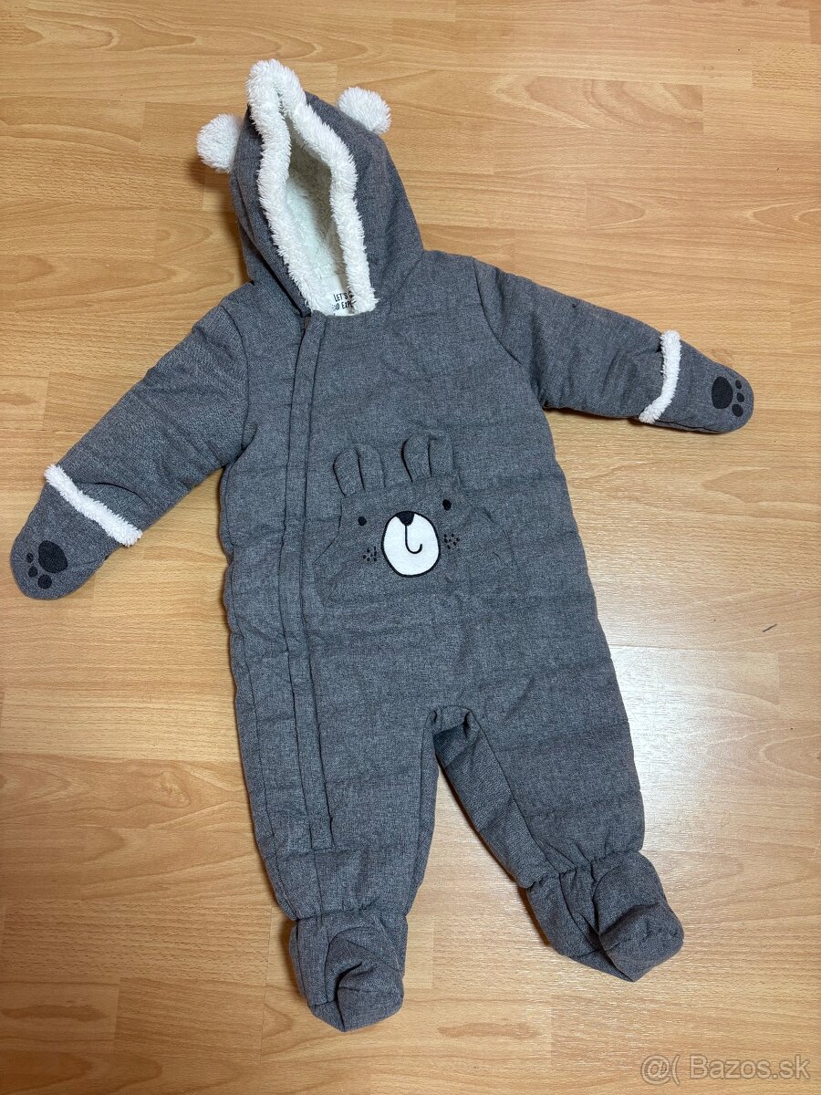Zimný overal 80 12-18 mes, nenosené