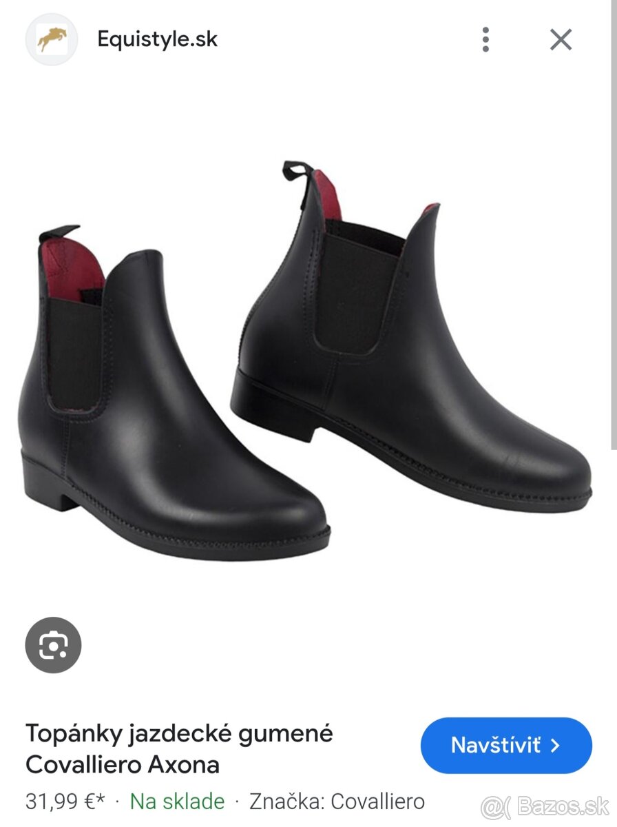 Jazdecké topánky veľ. 41