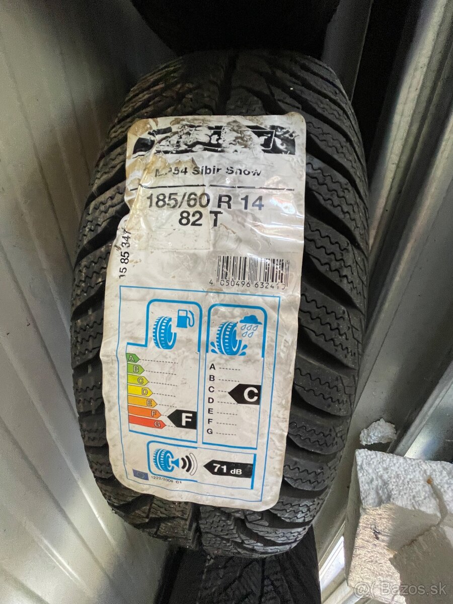 Matador 185/60R14 - Nové