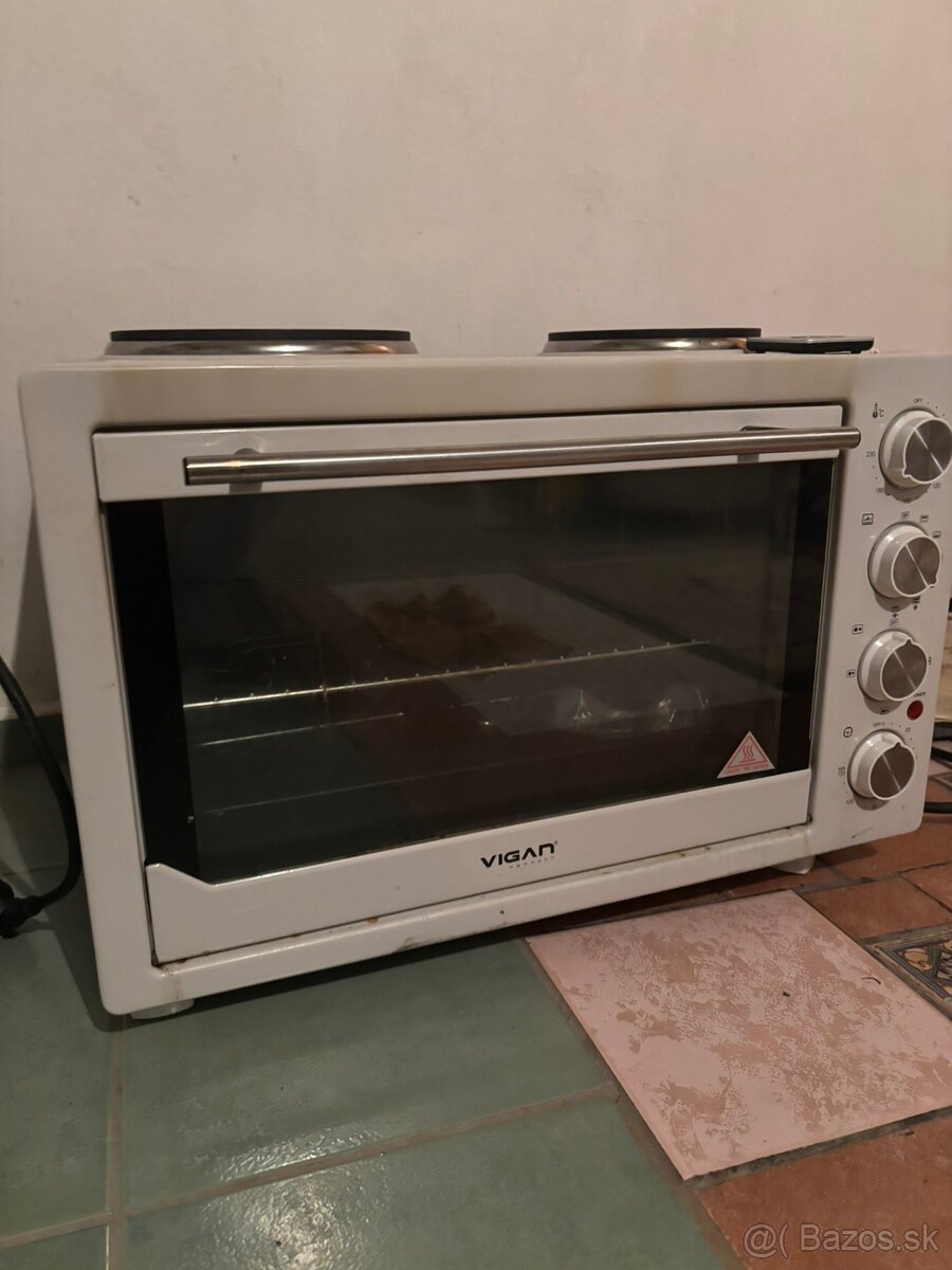 Mini rúra na pečenie VIGAN T45L2P s grilom
