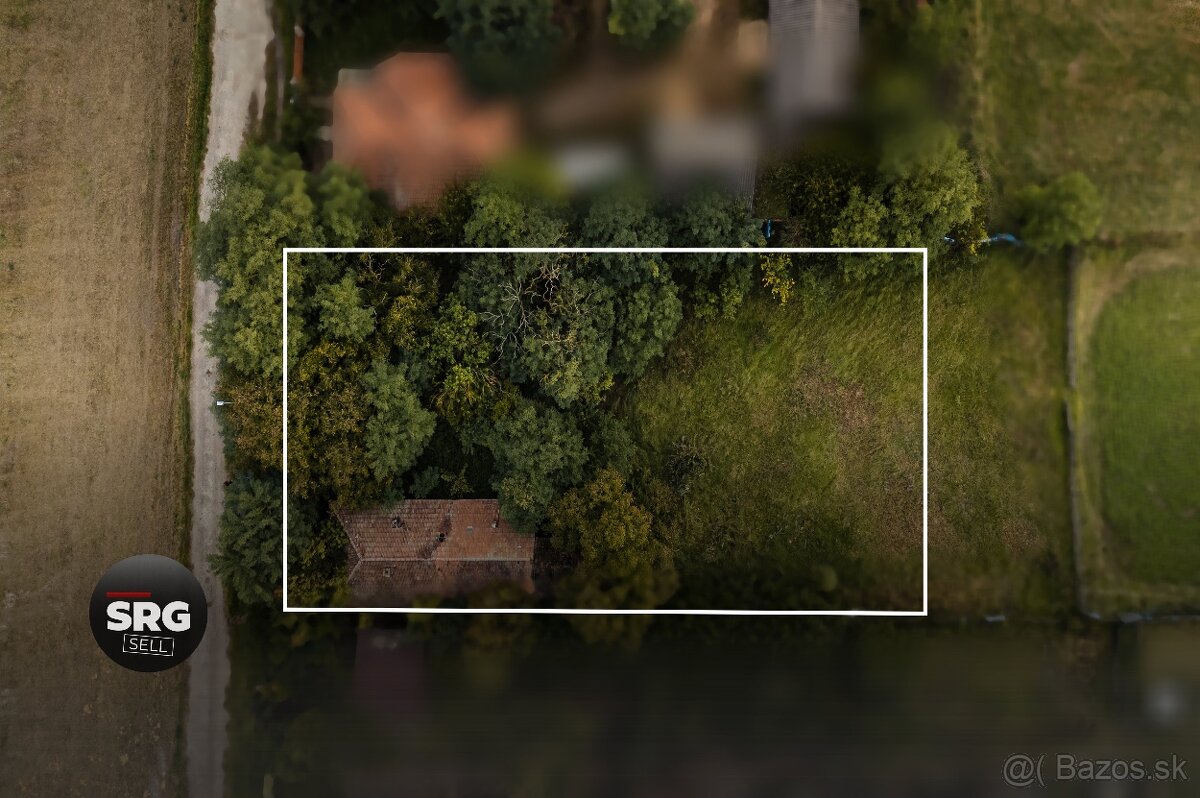 SRG | Stavebný pozemok na polosamote kúsok od obce Andovce