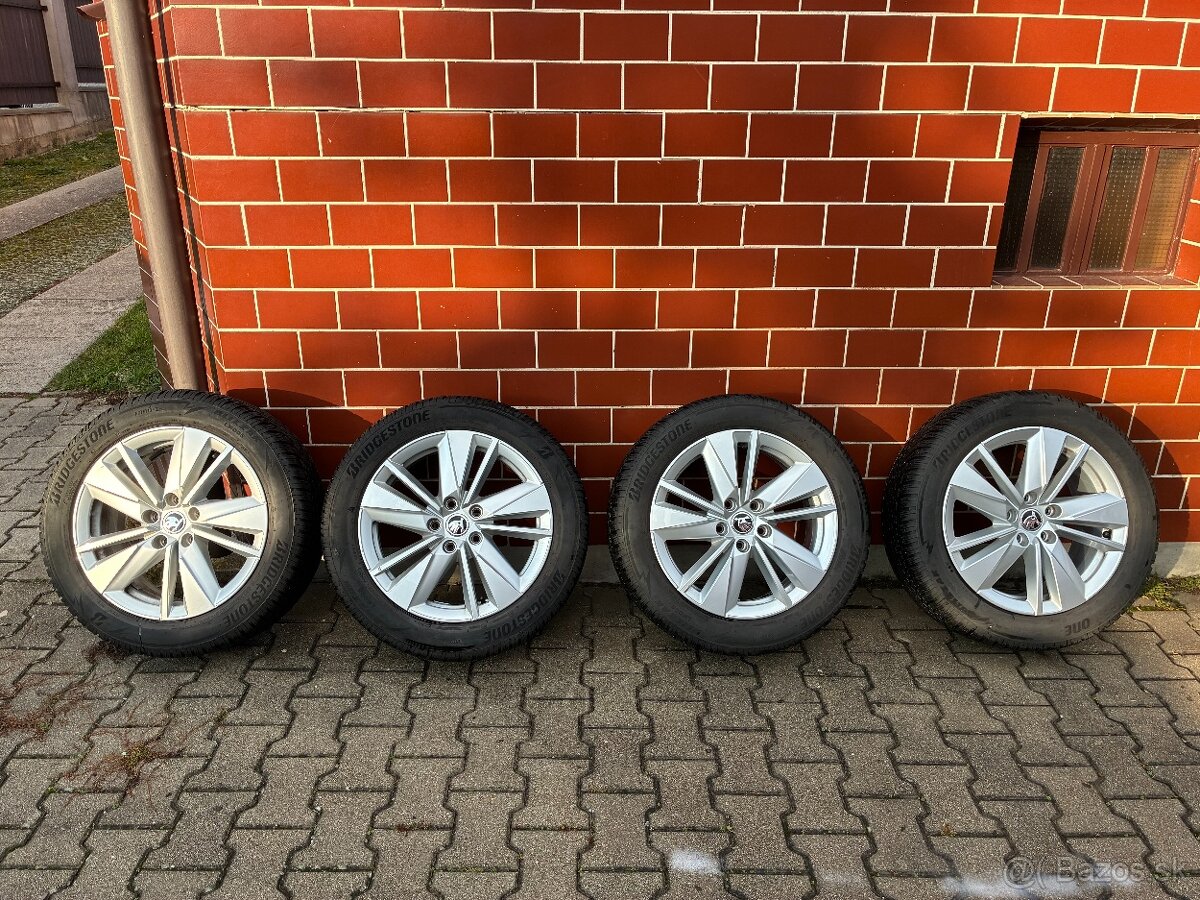 5x112 215/55 R17 SKODA KAROQ zimna sada