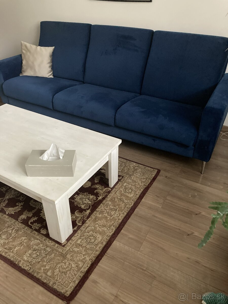 Sedacia súprava - kráľovská modrá