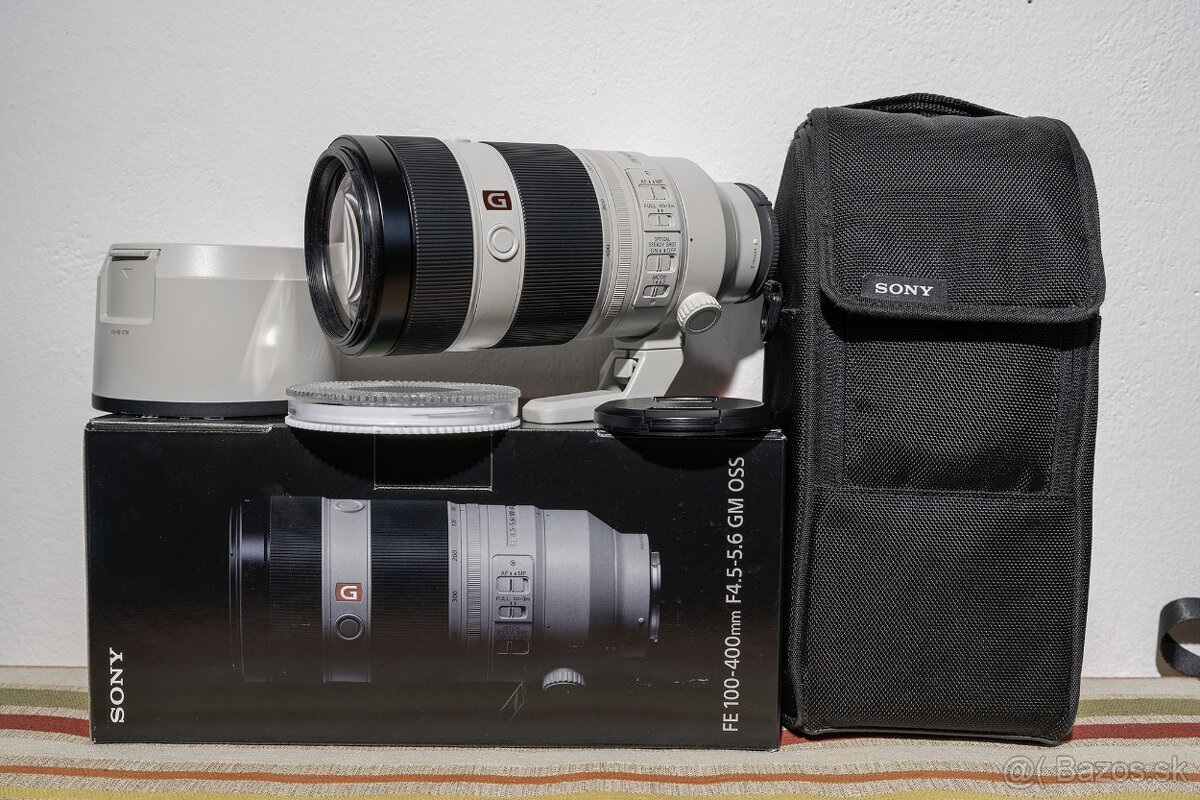 Sony FE 100-400mm f/4.5-5.6 GM OSS + HOYA HD CPL
