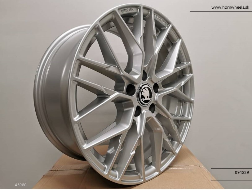7,5J R17 5x112 ET47 Škoda Superb, Karoq alu disky 1229
