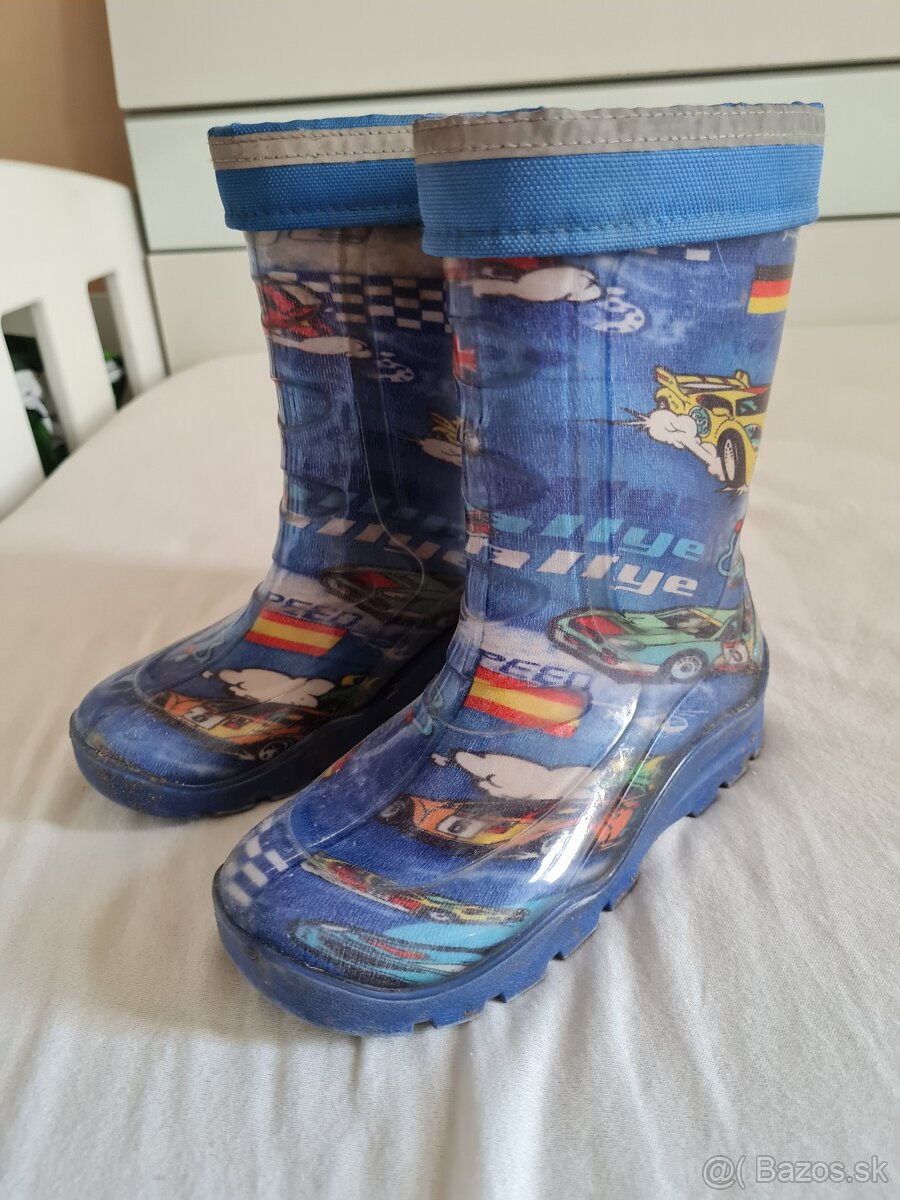 Zateplené gumáky 29