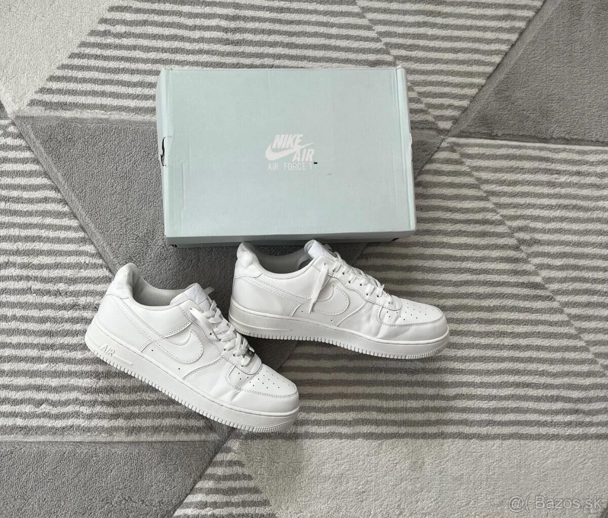 Nike Air Force 1 Biela/White 45