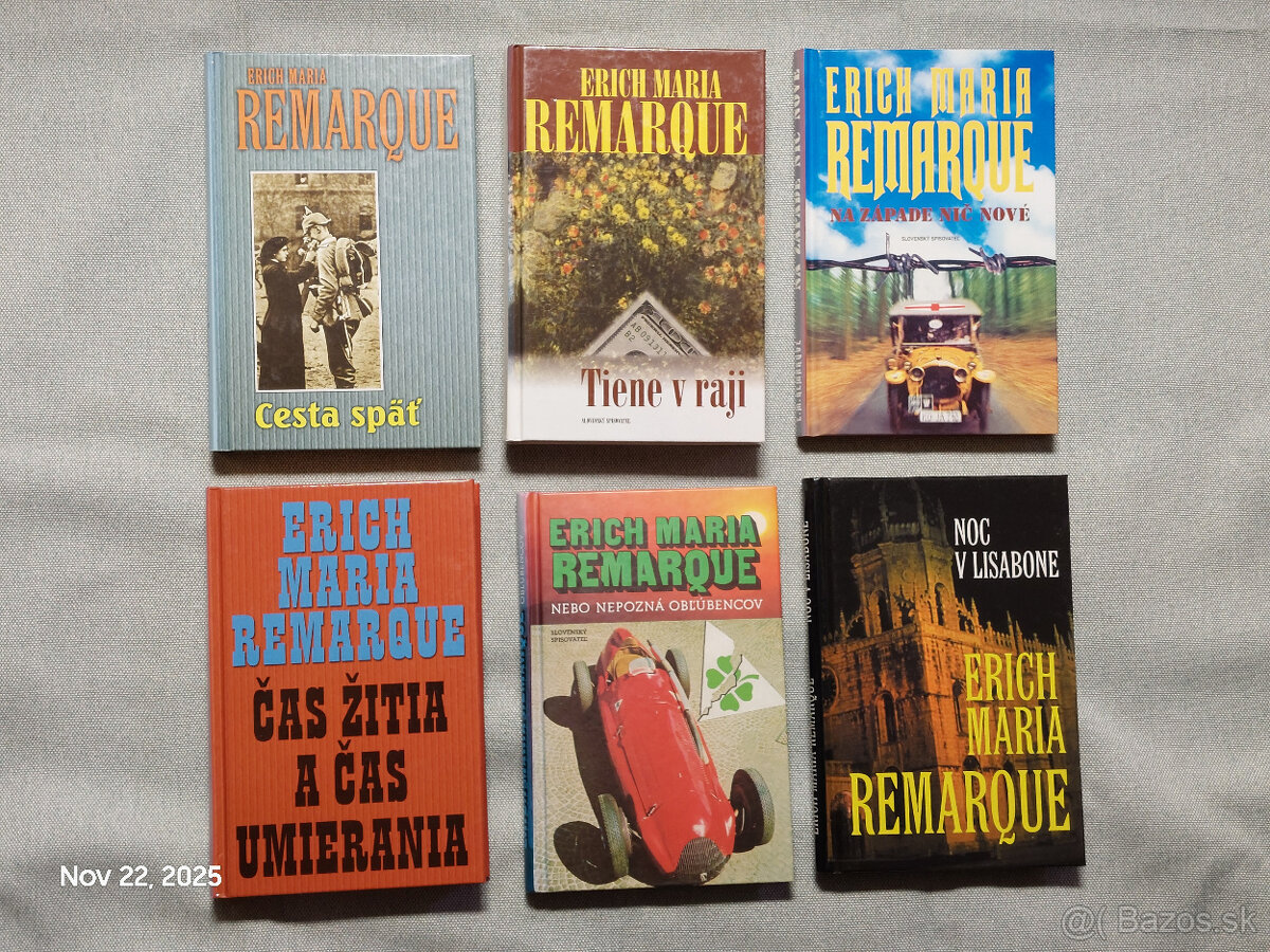 Erich Maria Remarque 6 knih