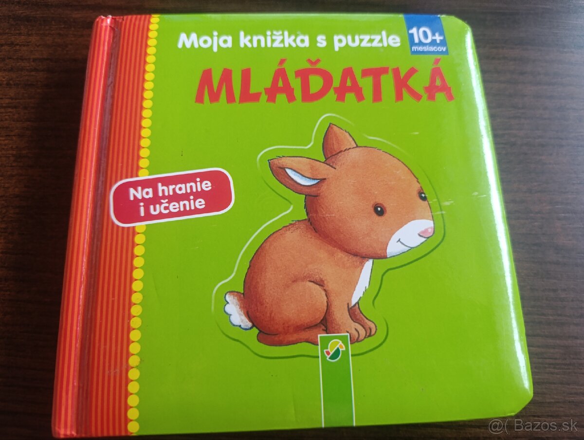 Moja knižka s puzzle - mláďatká