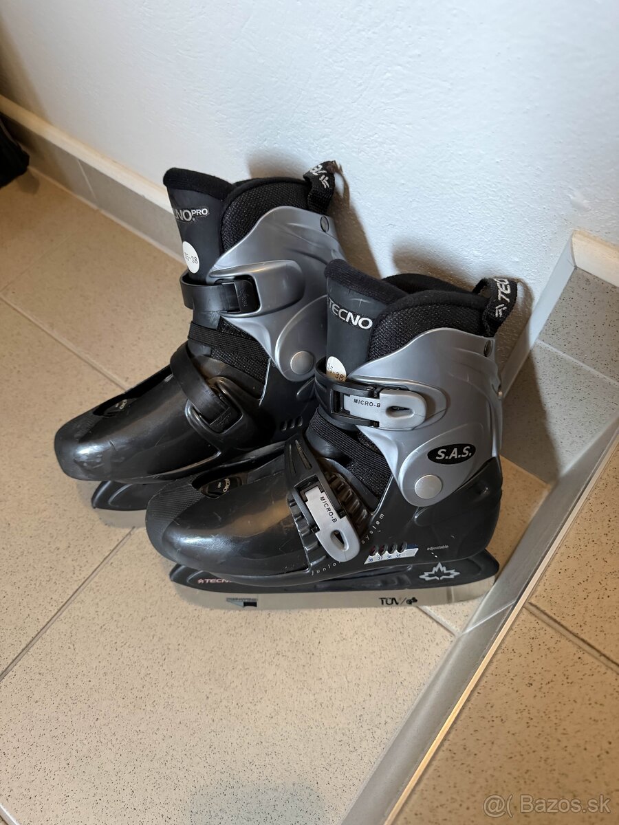 Predám chlapčenské nastavitelné korčuľe