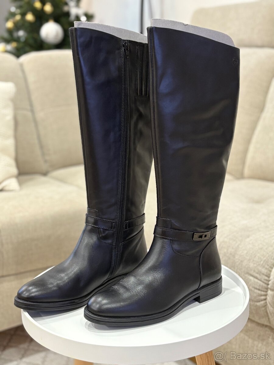 Predam nove damske zimne kozene cizmy